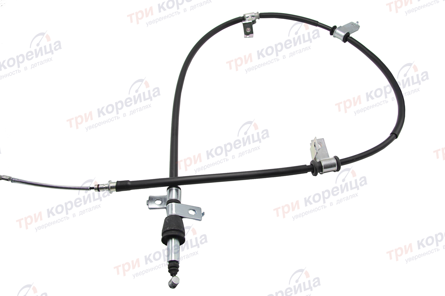 Трос стояночного тормоза левый Тагаз_Santa_Fe # Cofle Италия 17.2565. Фото №1 в каталоге ТРИКОР.