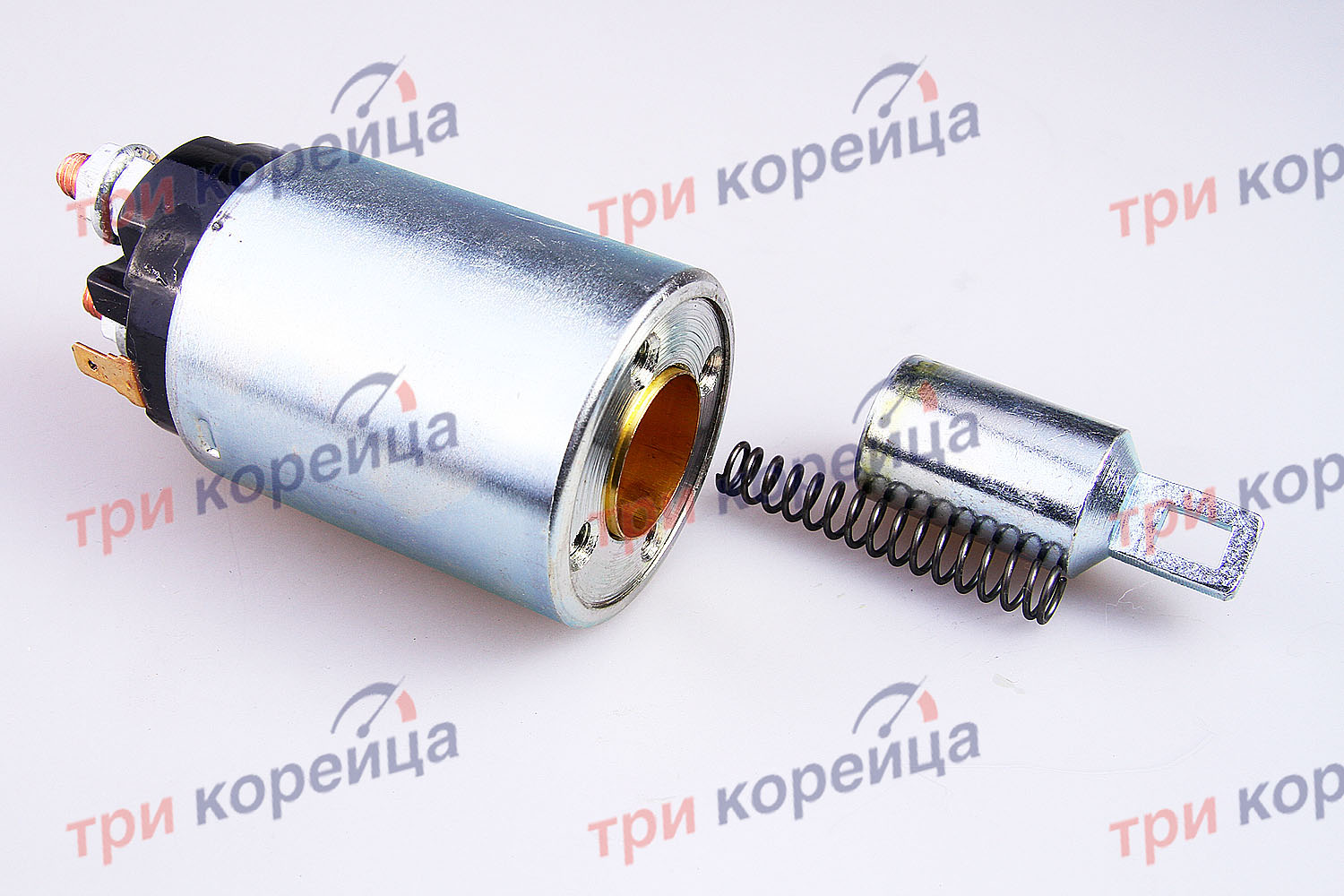 Реле стартера втягивающее D4BF/CB/BH Porter. Артикул 3612042001. Производитель KRAUF Германия. Изображение №1