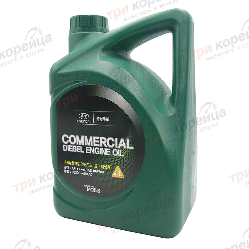 Масло моторное дизель HND Commercial Diesel Engine Oil 10W-40 CI-4 (4л) HD170. Артикул 05200484A0. Производитель Оригинал. Изображение №1