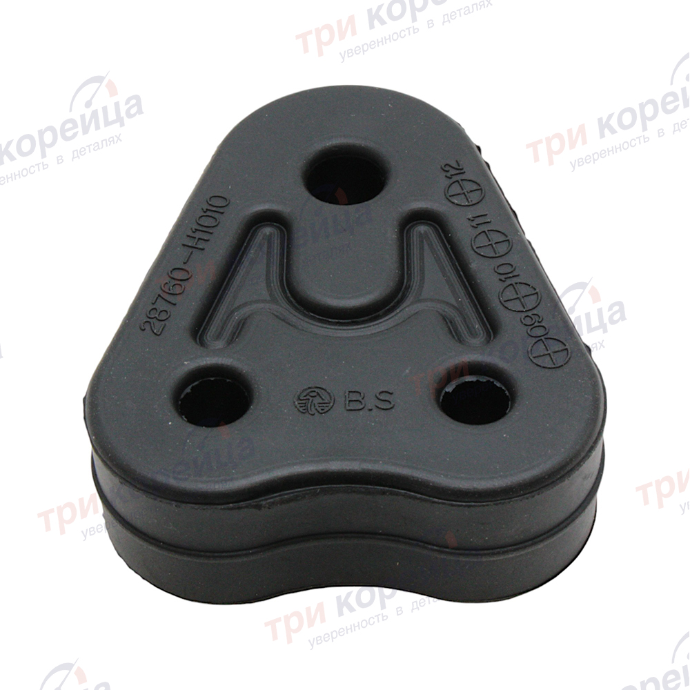 Кронштейн глушителя подвесной (резина) Santa_Fe Rio Grand_Starex! # Onnuri Корея GSPH-385. Фото №1 в каталоге ТРИКОР.