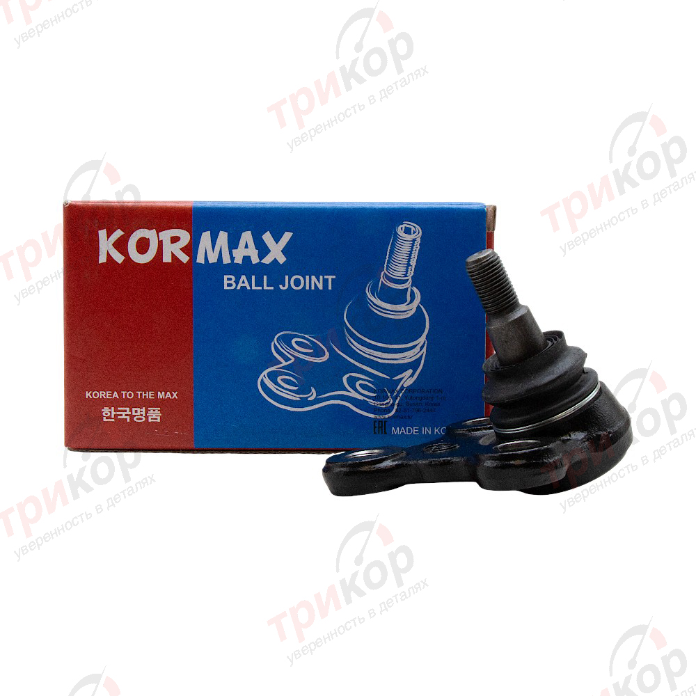 Опора шаровая нижняя 15- правая Elantra i30 Cerato Kormax Корея KSB055R. Фото №1 в каталоге ТРИКОР.