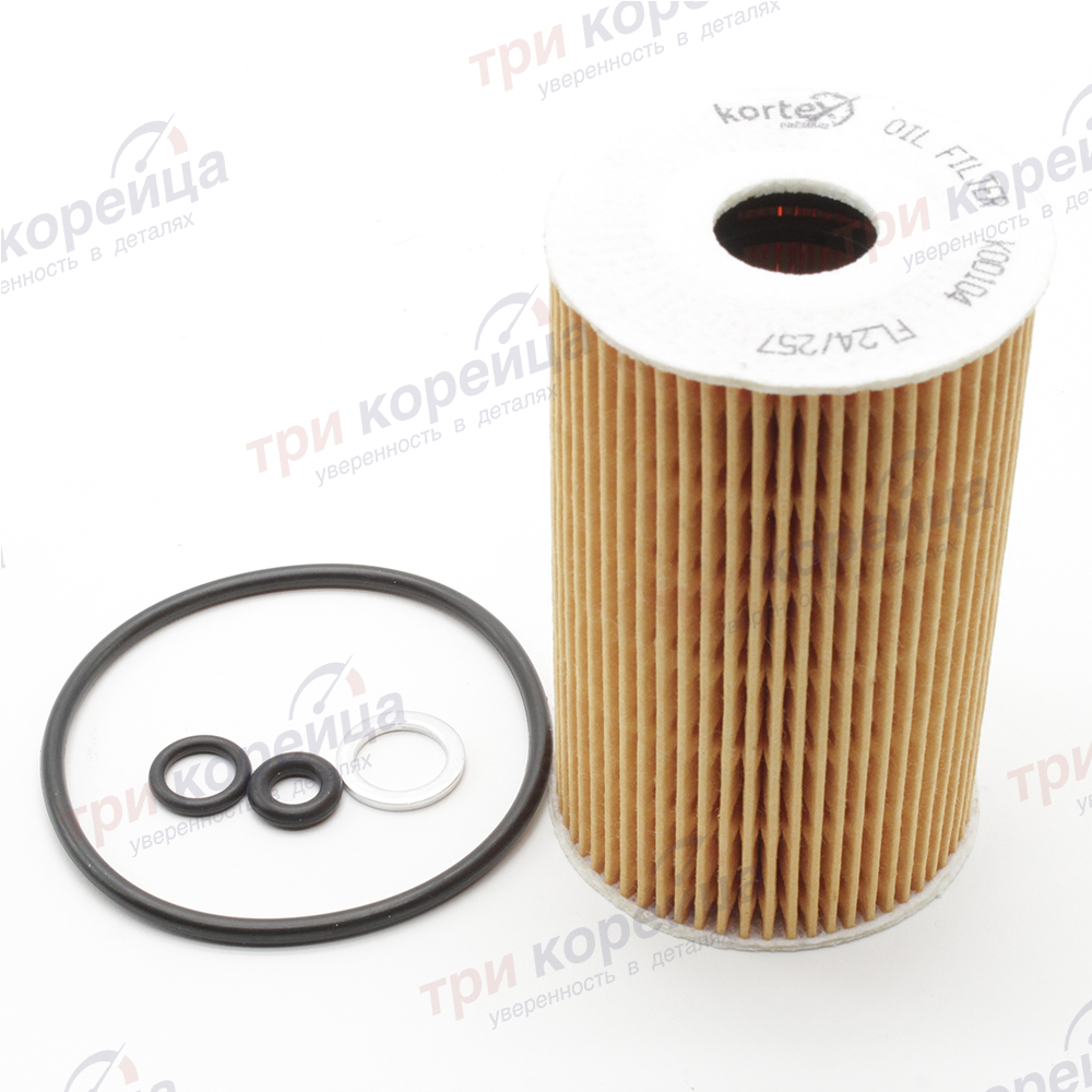 Фильтр масляный (картридж) Hyundai Kia Rio Accent Sportage Sonata Ceed Sorento Creta Tucson Optima Getz Cerato IX35 Soul Matrix Elantra Carnival Seltos K5 Genesis Avante I30 Mohave Verna I40 Venga Equus   Kortex Китай KO0104. Фото №1 в каталоге ТРИКОР.