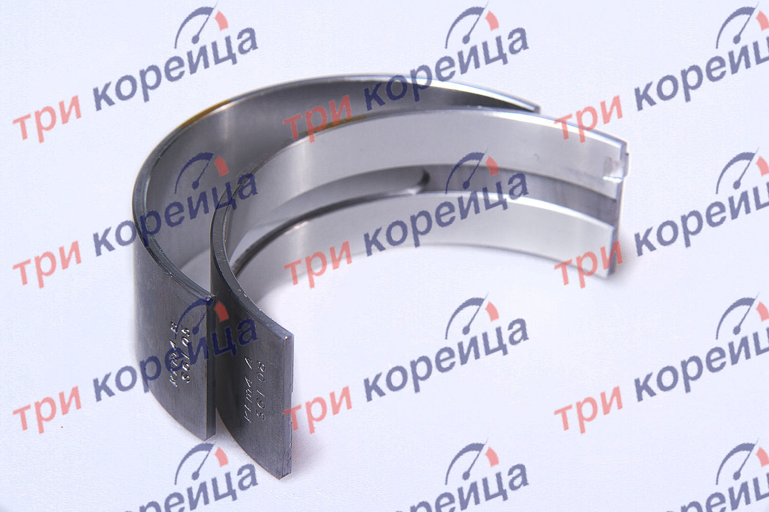 Вкладыши 2.5TD D4CB коренные на 1 шейку YELLOW блок-В к/в-А, блок-А к/в-В Porter2. Артикул 210204A933. Производитель Оригинал. Изображение №1