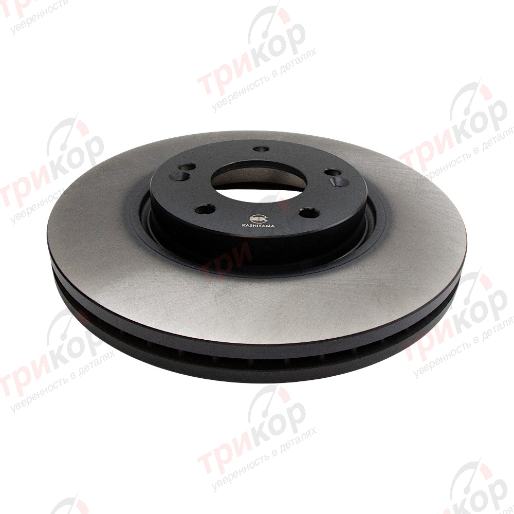 Диск тормозной передний вентилируемый (D-280мм) 2011-2020 Hyundai Kia I30 Elantra Ceed Cerato Soul Creta Seltos Avante  Kashiyama Япония G10065. Фото №1 в каталоге ТРИКОР.