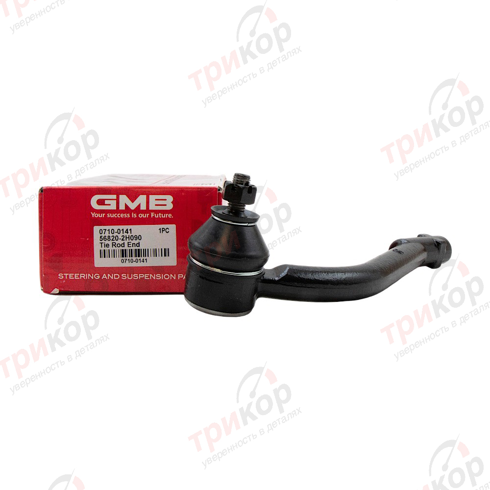 Наконечник рулевой тяги правый Elantra I30 Ceed Cerato GMB Япония 07100141. Фото №1 в каталоге ТРИКОР.
