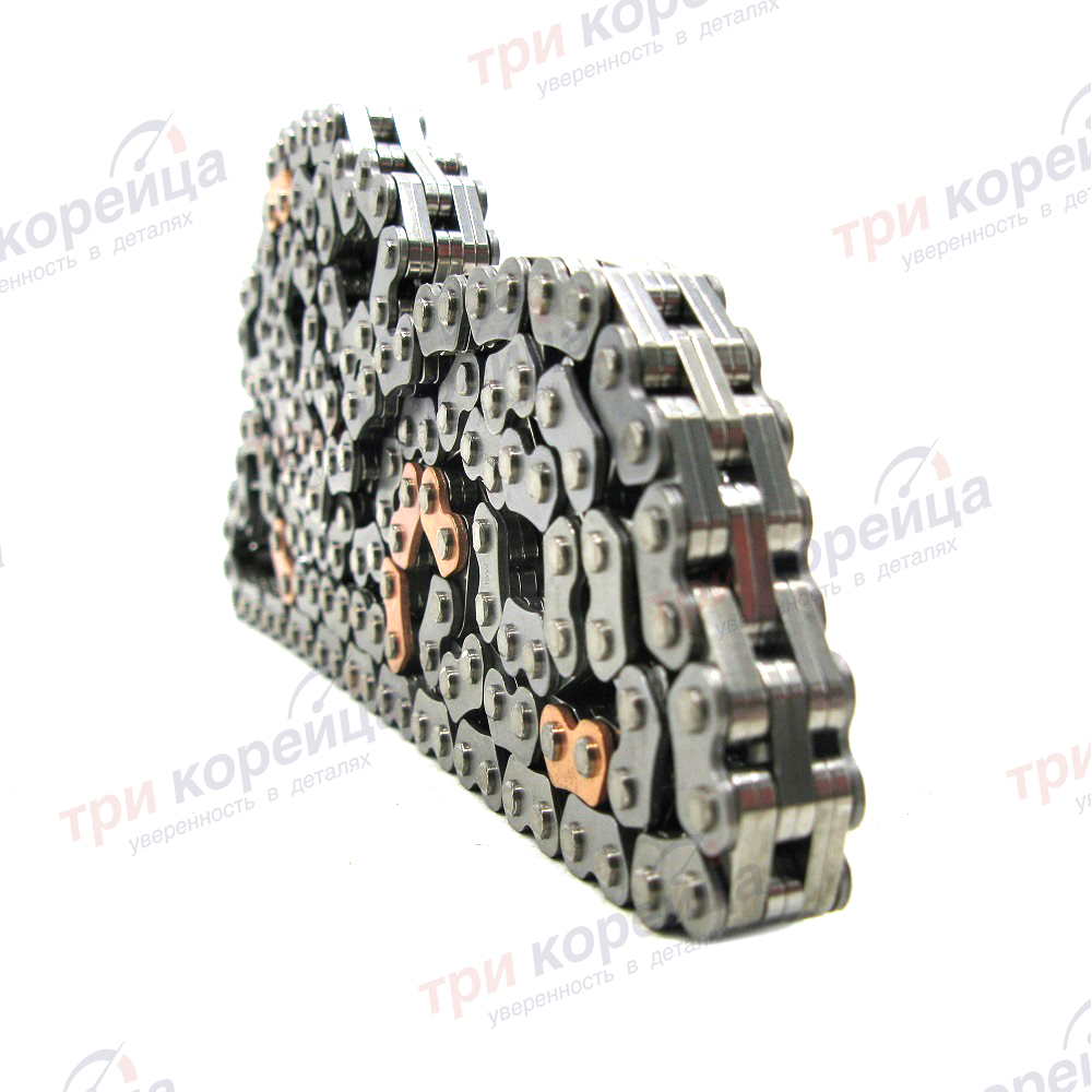 Цепь ГРМ G4FA G4FC G4FG Solaris I20 I30 Elantra Creta Rio Ceed Soul Cerato. Артикул 243212B200. Производитель Оригинал. Изображение №1