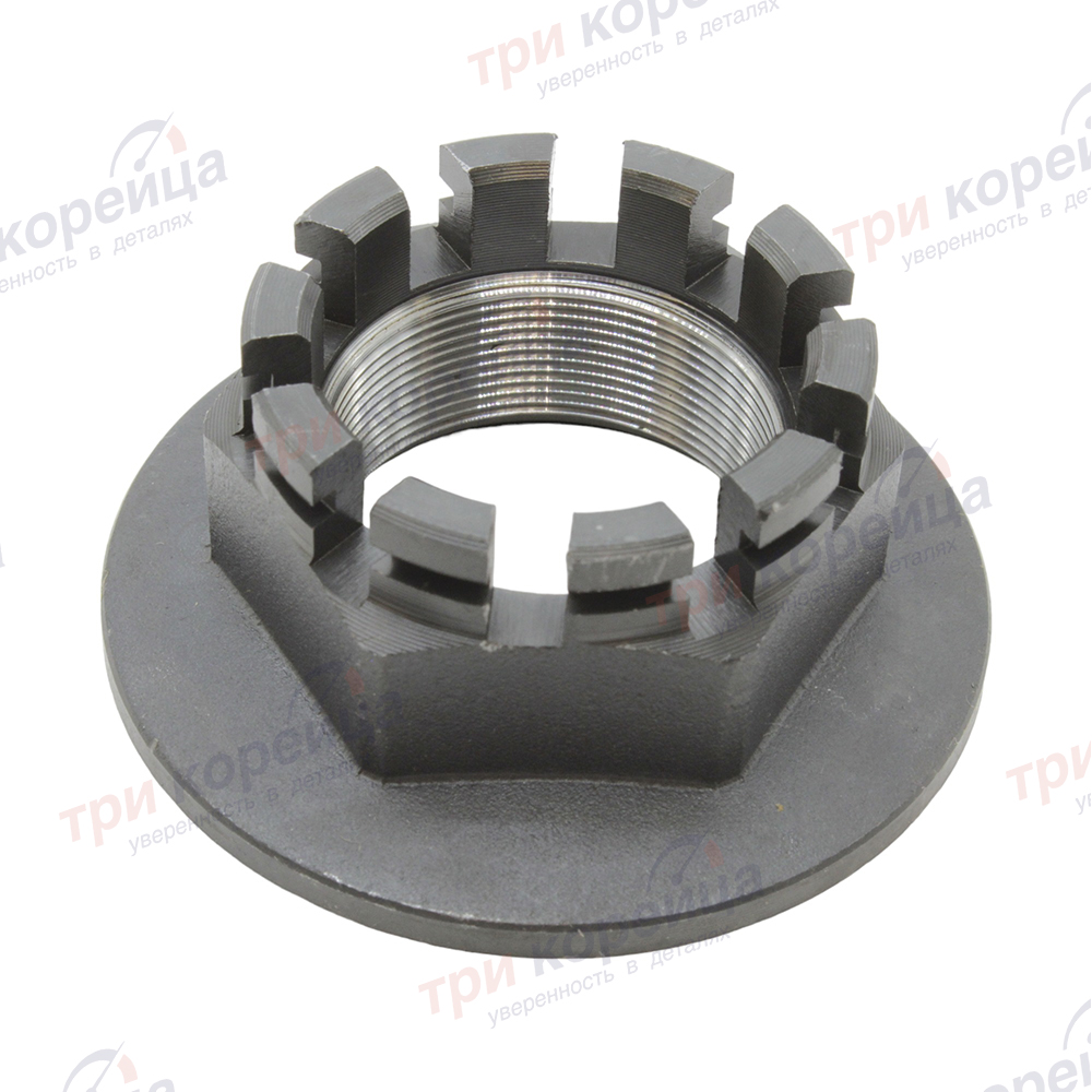 Гайка ступицы передней под стопор Bongo3 # Оригинал 0W02333042. Фото №1 в каталоге ТРИКОР.