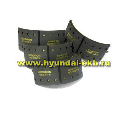 Колодки тормозные HD120 передние 120мм. (к-кт 4шт.) R16. Артикул 581406A900. Производитель Sangsin Brake Корея. Изображение №1