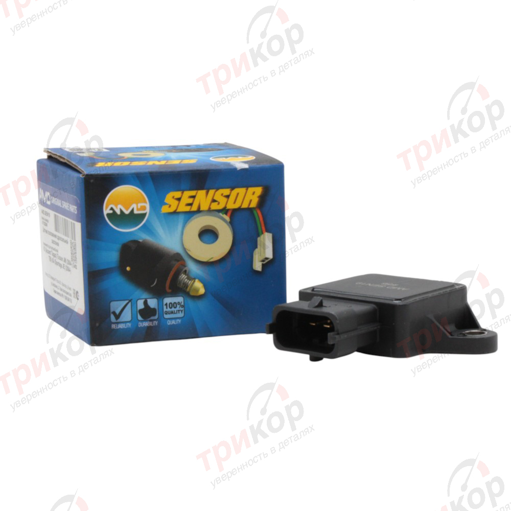 Датчик положения дроссельной заслонки Hyundai Kia Accent Elantra Matrix Sonata Тагаз Tucson Cerato Spectra Sportage Getz Avante Verna Tiburon Optima Amd Корея AMDSEN19. Фото №1 в каталоге ТРИКОР.