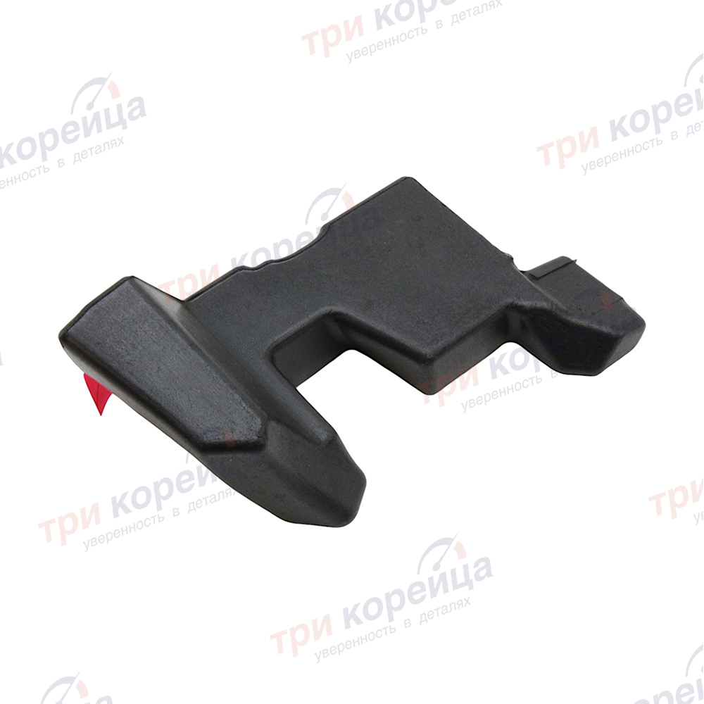 Фиксатор (кожух) уплотнителя капота левый Rio Оригинал 864324Y000. Фото №1 в каталоге ТРИКОР.