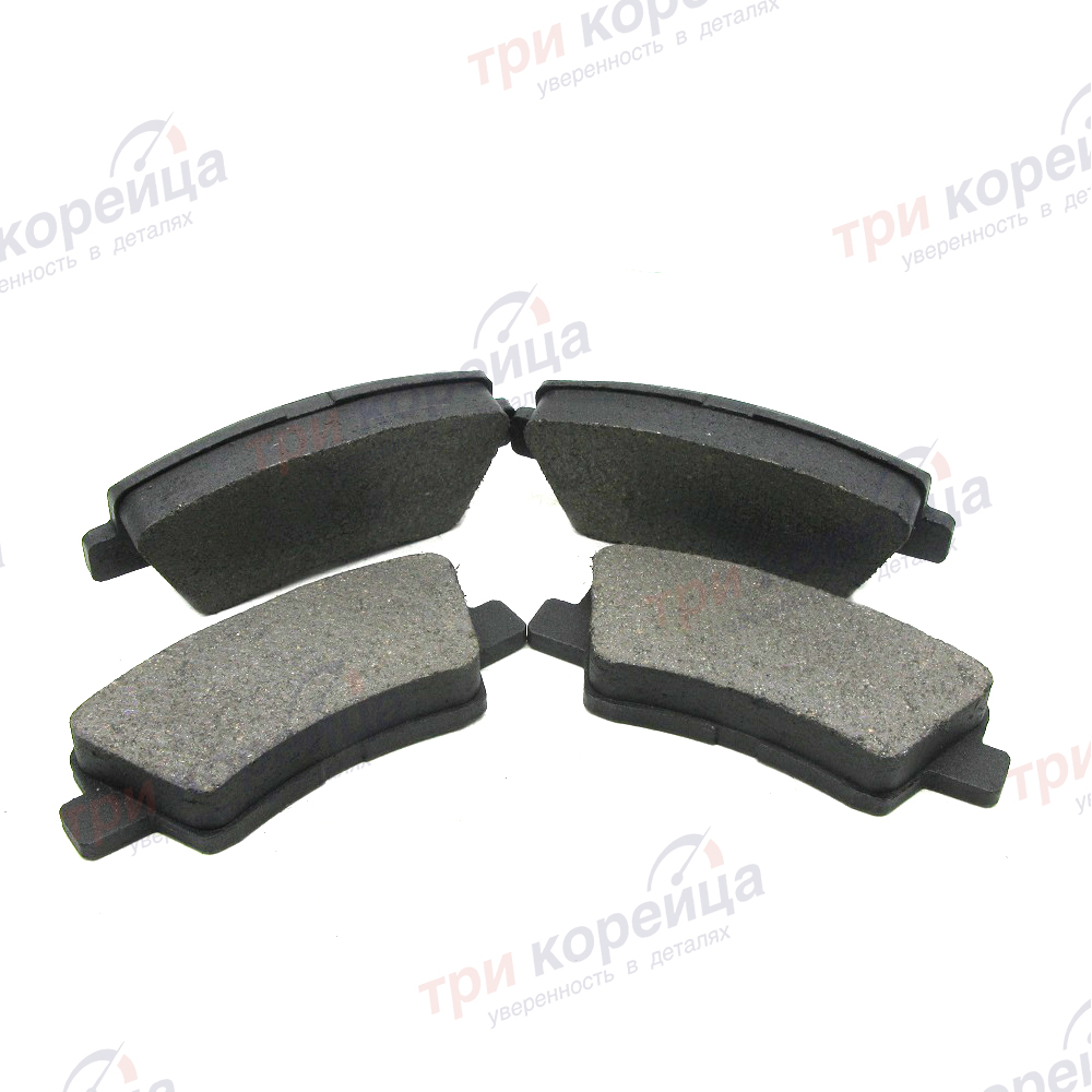 Колодки тормозные задние Elantra. Артикул 583021RA30. Производитель МарКон Россия. Изображение №1
