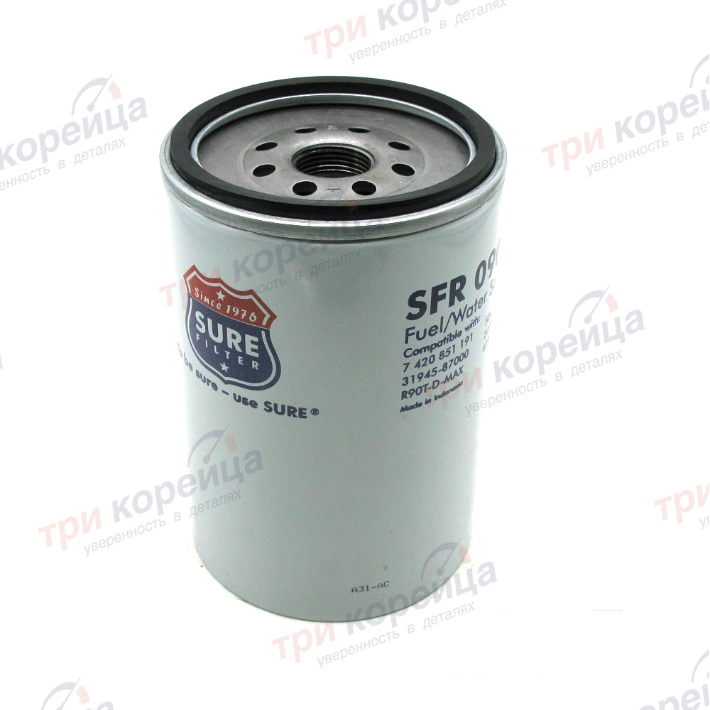 Фильтр топливный D4DD (влагоотстойник) HD65/78. Артикул 3194545900. Производитель Sure Filter США. Изображение №1