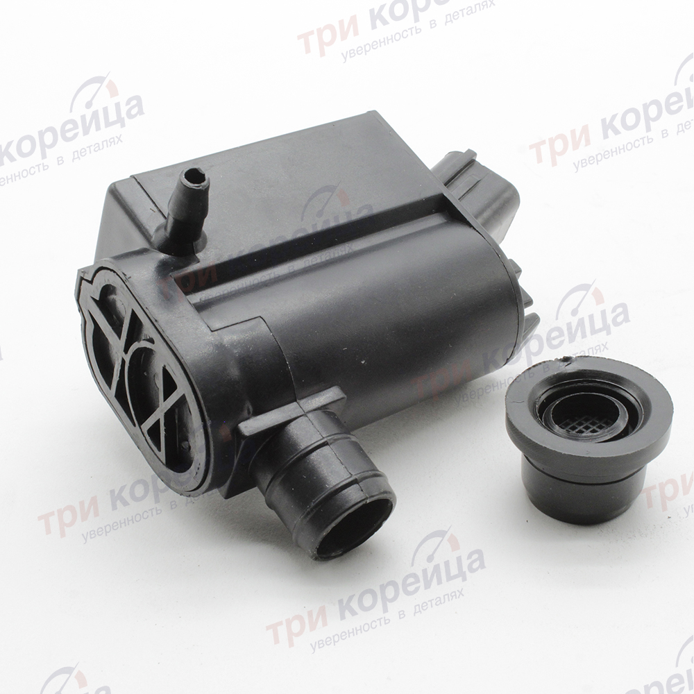 Мотор омывателя стекла лобового Solaris Tucson I30 I40 Santa_Fe Rio Ceed Cerato Optima Sportage #. Артикул 985102J500. Производитель Amd Корея. Изображение №1