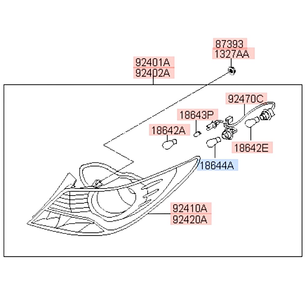 Лампа двухконтактная 12V21/5W (стоп-габ) (разноуровневое креп-е цоколя) Porter. Артикул 1864421058L. Производитель Osram Германия. Изображение №1