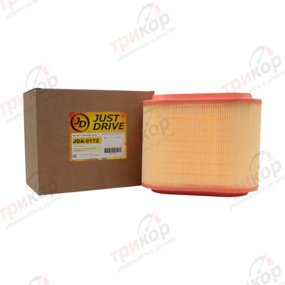 Фильтр воздушный D4BH Hyundai H1 Starex Grand Starex JD (Just Drive) Китай  JDA0172. Фото №1 в каталоге ТРИКОР.