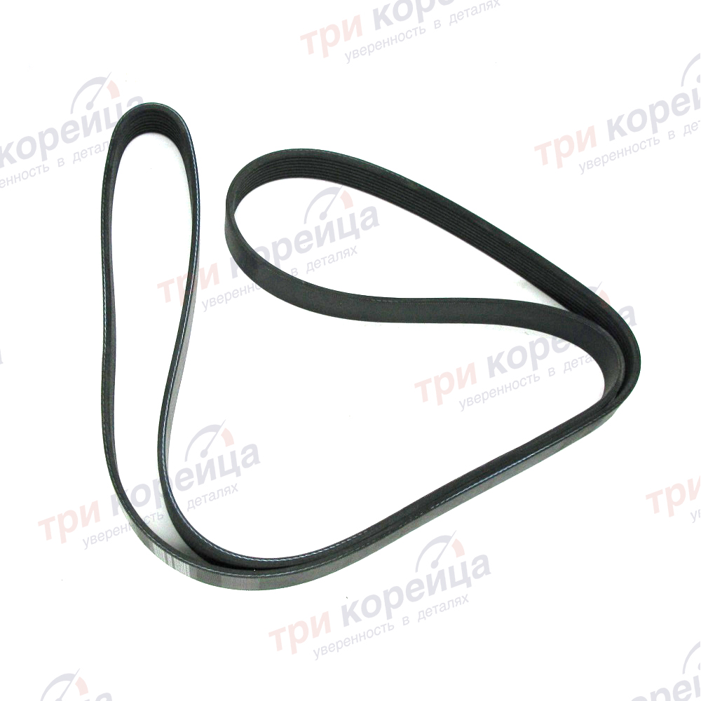 Ремень приводной дв.D4GA (с кондиционером) HD45 65 78 Оригинал 2521048011. Фото №1 в каталоге ТРИКОР.