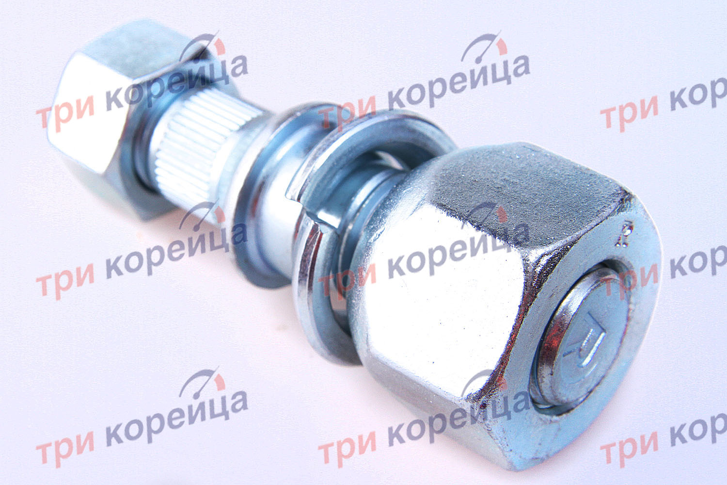 Шпилька колеса задняя правая в сборе (гайка 38) Hyundai County HD65 HD72 HD78 CR Китай 5277545000. Фото №1 в каталоге ТРИКОР.
