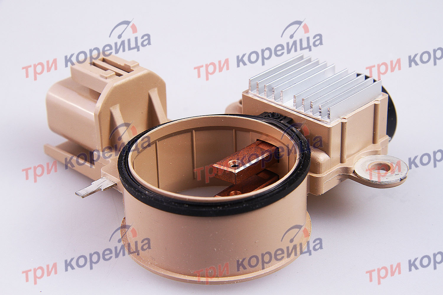 Регулятор напряжения генератора D4AL HD65/72. Артикул 3737045100. Производитель Mando Корея. Изображение №1
