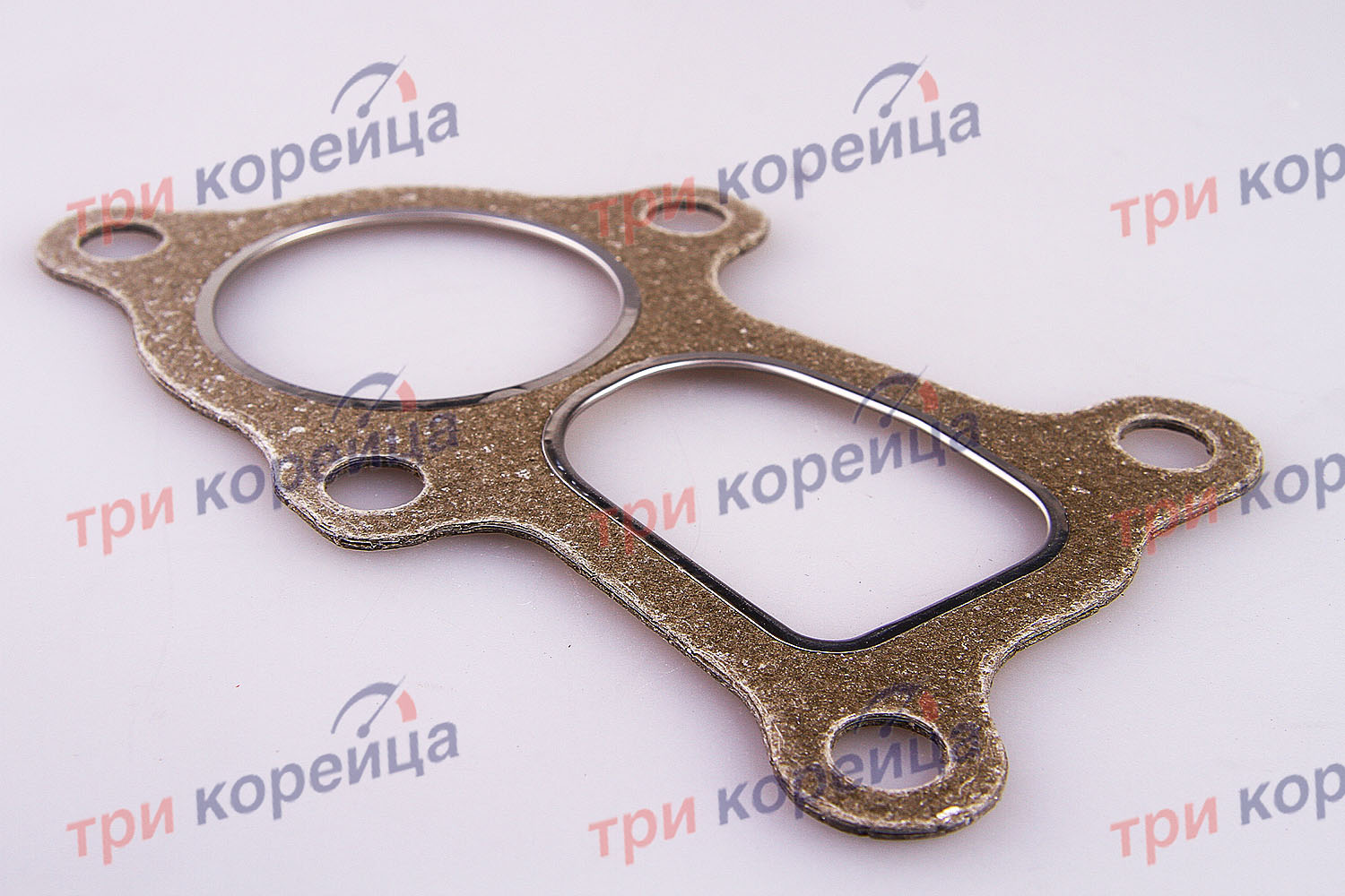 Прокладка турбокомпрессора (выпуск на вестгейт 5 шпилек) D4BF Porter. Артикул 2825542700. Производитель Nakamoto Корея. Изображение №1