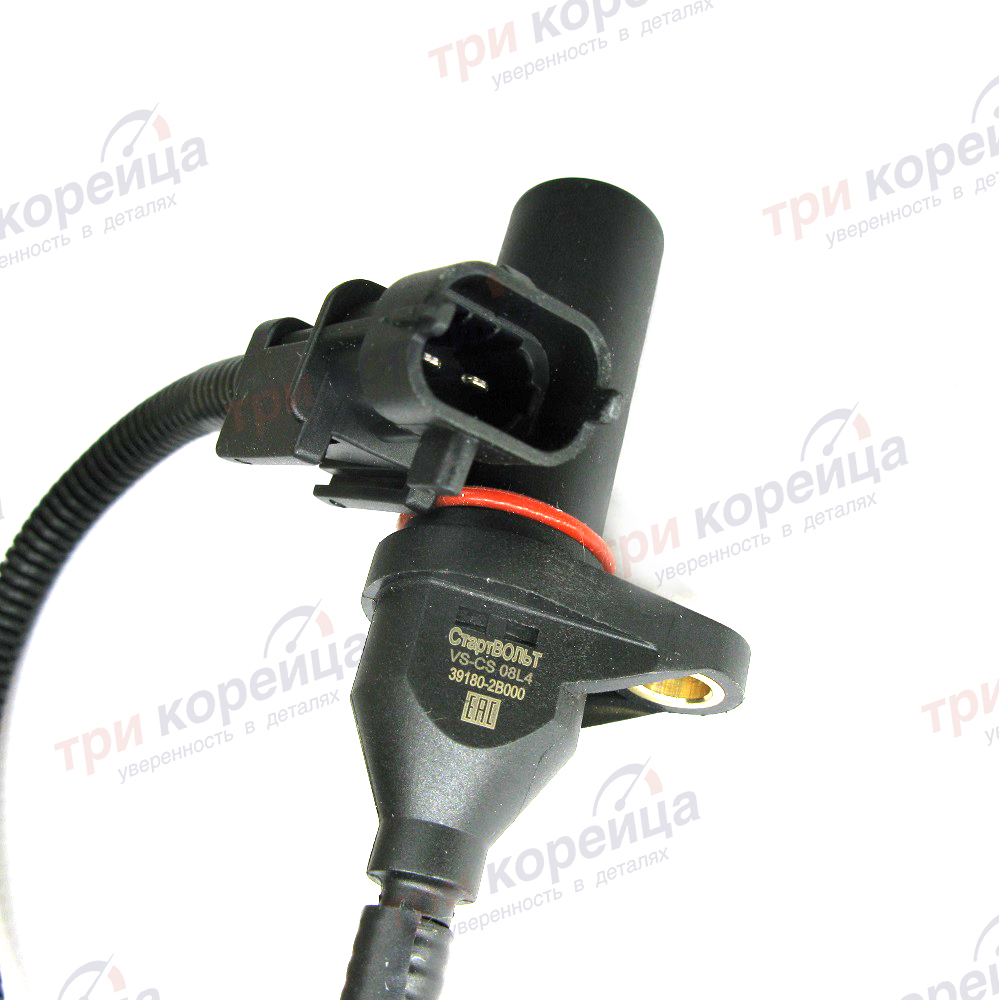 Датчик положения коленвала Optima. Артикул 391802B000. Производитель Стартвольт Россия. Изображение №1