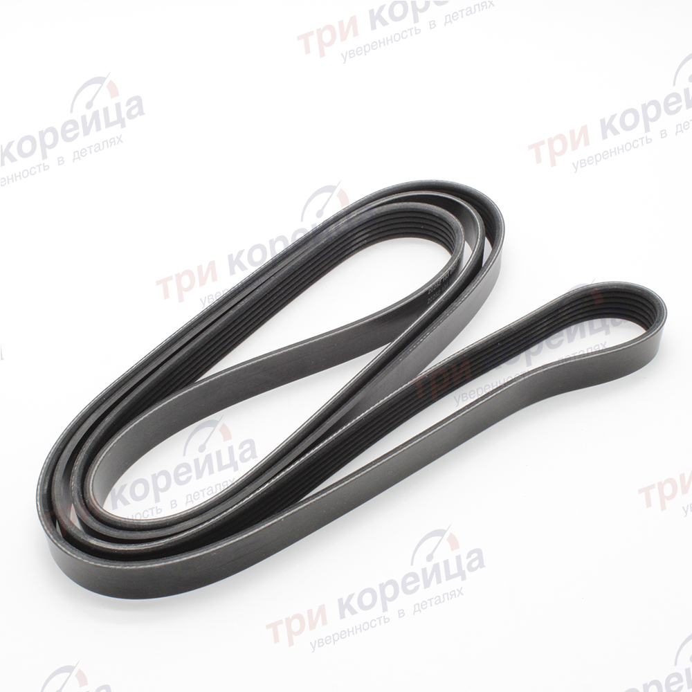 Ремень поликлиновый Santa_Fe IX35 Sorento Sportage Dayco Италия 6PK2504. Фото №1 в каталоге ТРИКОР.