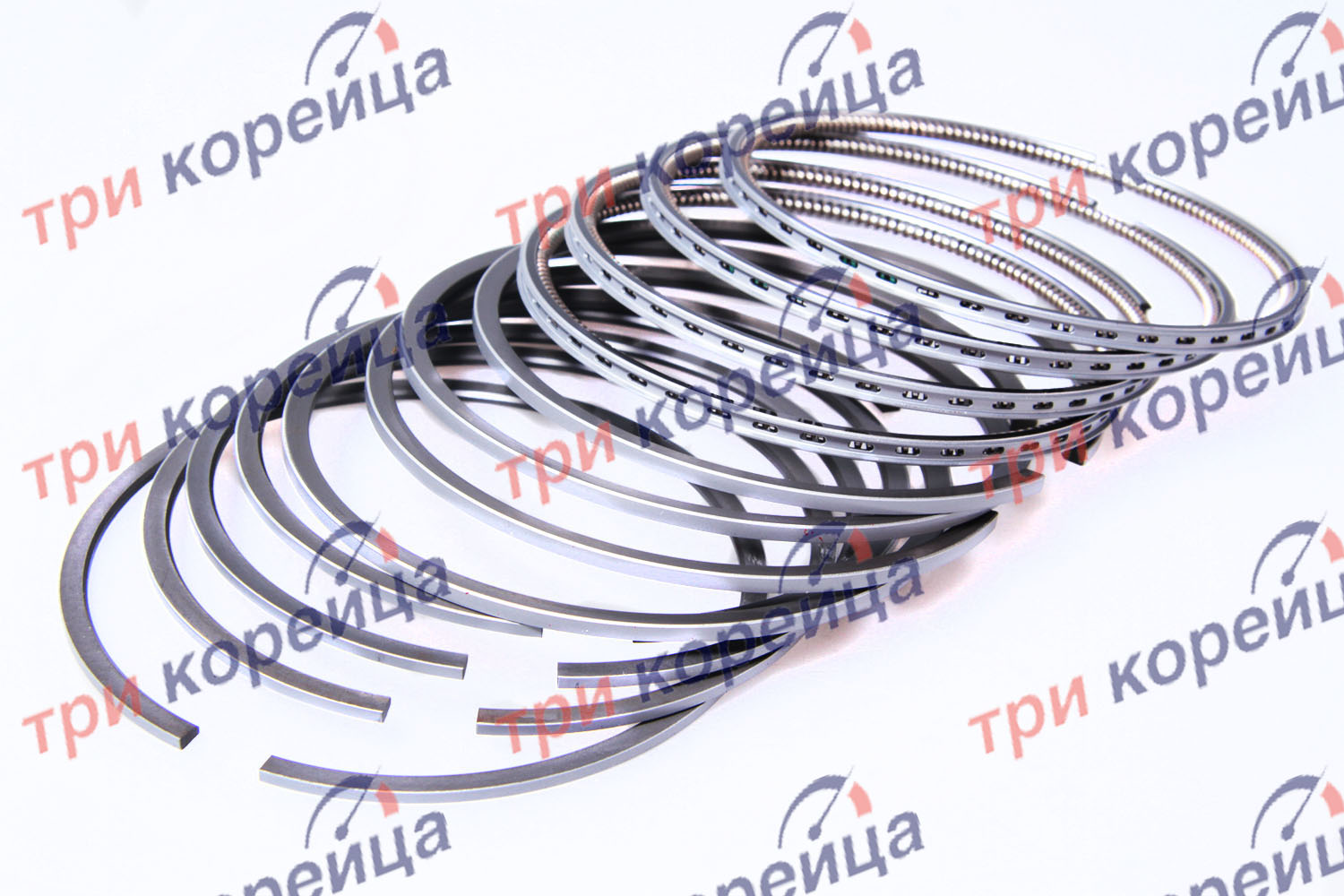 Кольца поршневые (к-т на 4 поршня) D4CB STD Starex. Артикул 230404A940. Производитель Оригинал. Изображение №1
