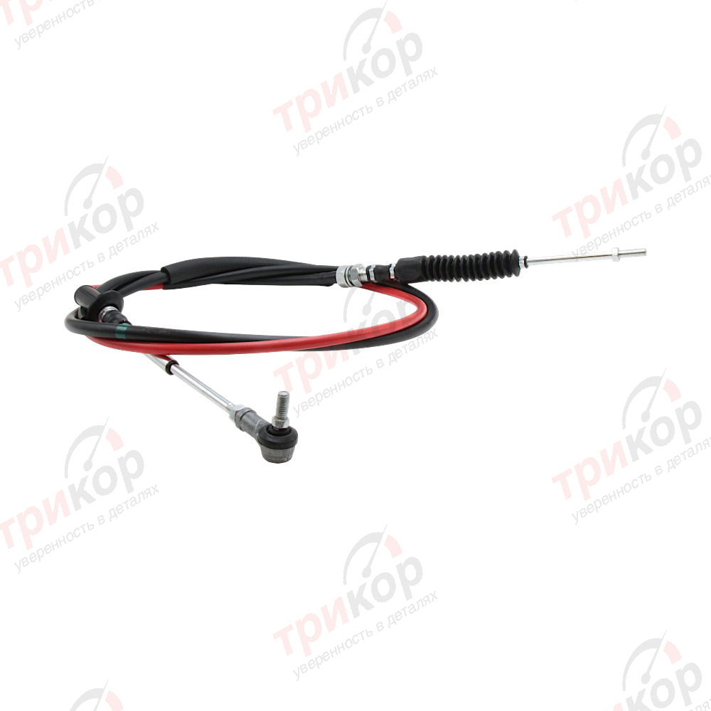 Трос выбора передач (красный) M3S5 D4AL Hyundai HD65 HD72 HD78 Infac Корея 437505H102. Фото №1 в каталоге ТРИКОР.