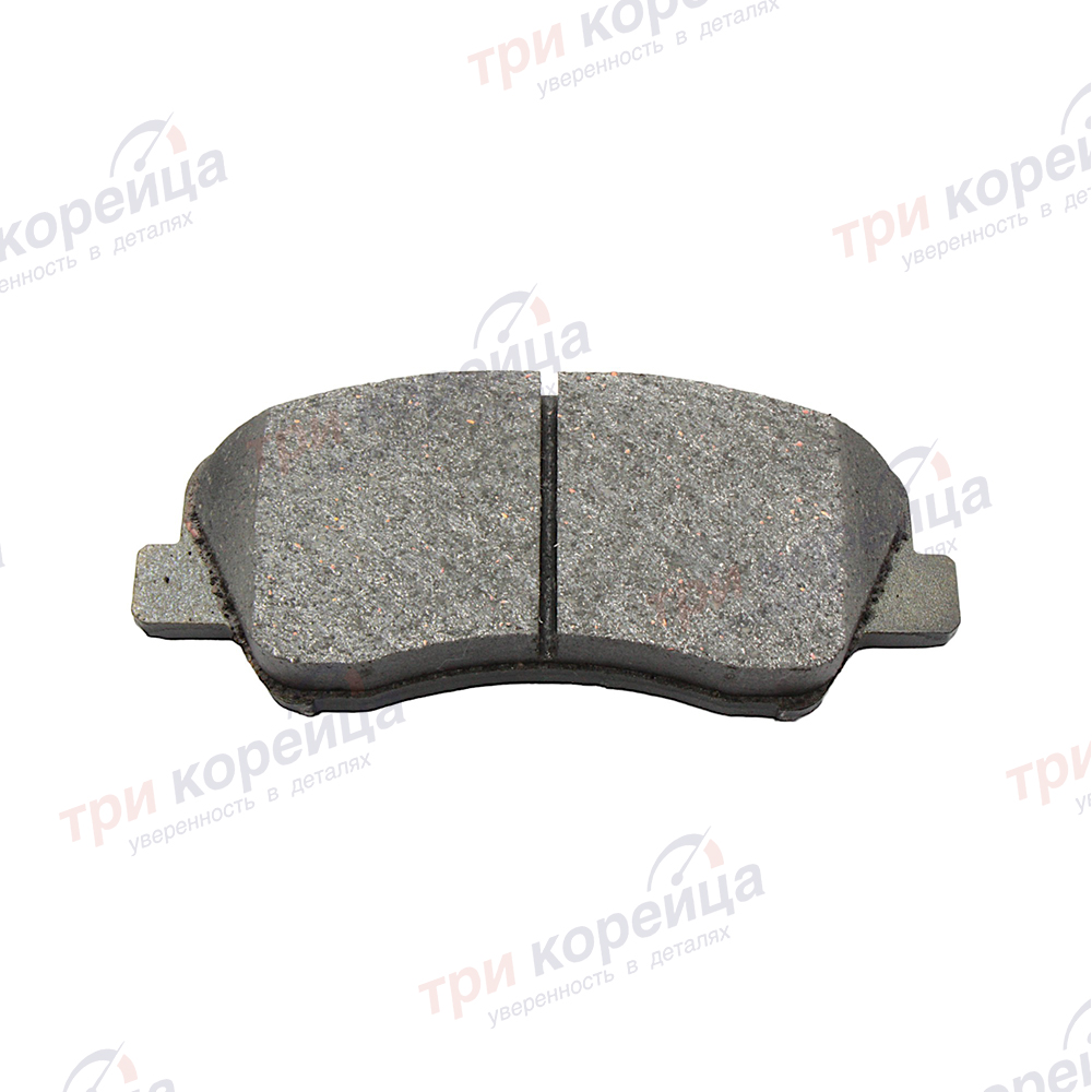 Колодки тормозные передние после 2017 года выпуска (с отверстиями под скобки) Solaris Rio Kashiyama Япония D11376MH. Фото №3 в каталоге ТРИКОР.