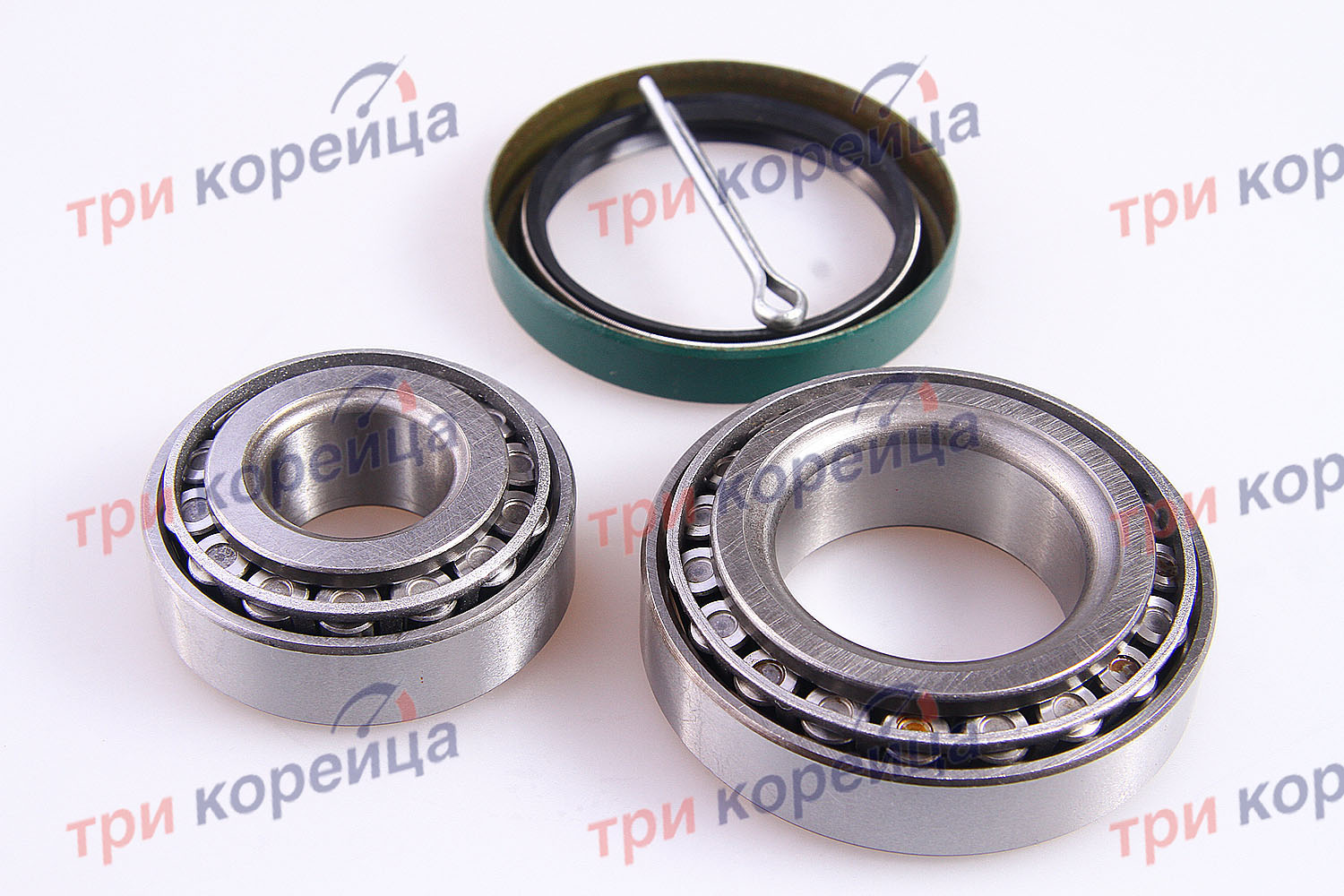 Подшипник ступицы передней (2 подшипника + сальник) Porter. Артикул AMDBER44. Производитель Amd Корея. Изображение №1