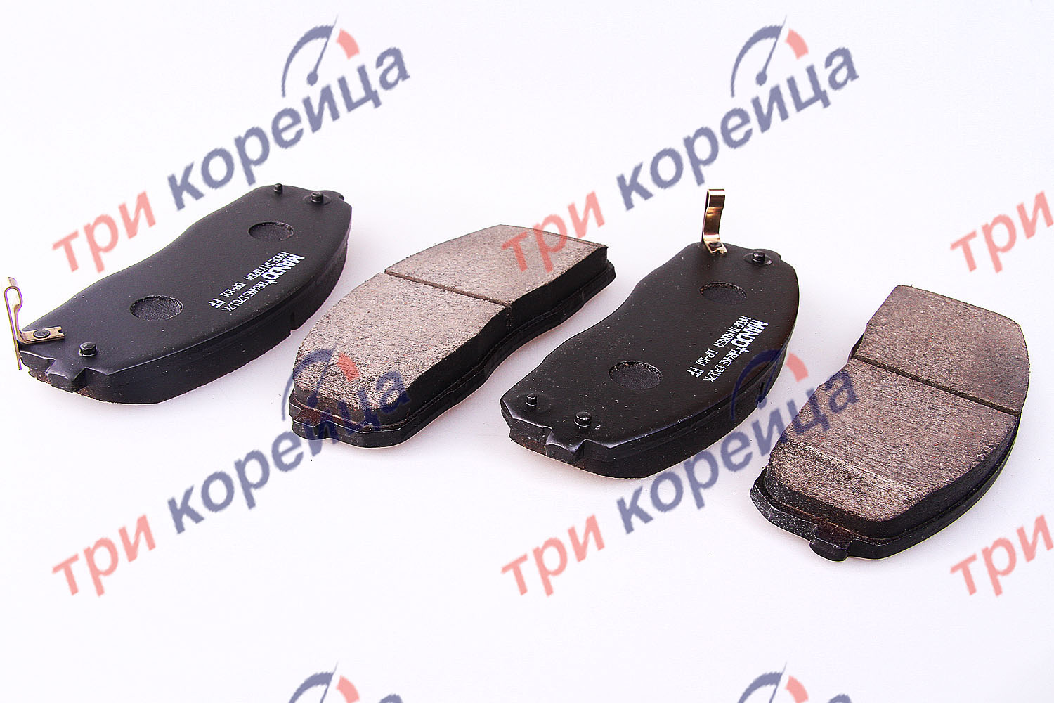 Колодки тормозные задние барабанные (к-кт. 4шт.) Bongo3. Артикул 583504EA00. Производитель Mando Корея. Изображение №1