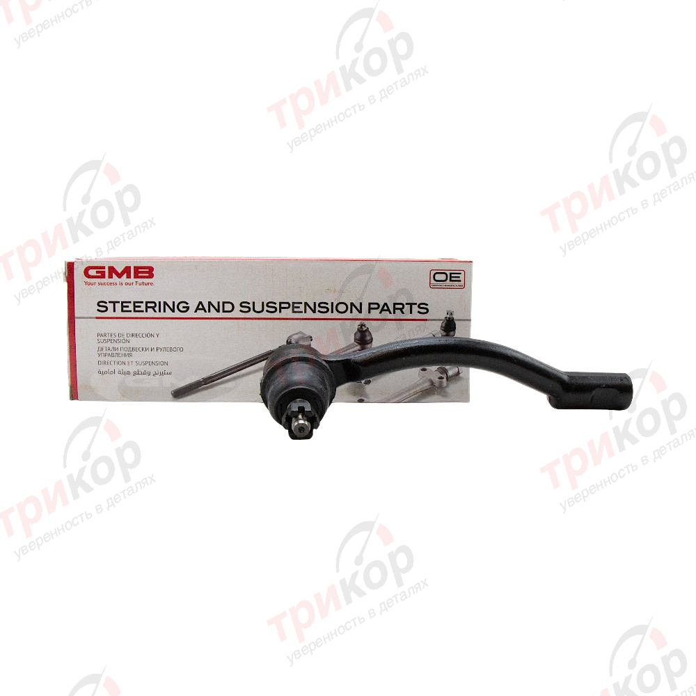 Наконечник рулевой тяги левый Solaris Rio GMB Япония 07100262. Фото №1 в каталоге ТРИКОР.