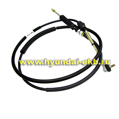 Трос переключения передач (чёрный) M035S5 D4DB Hyundai HD78 County Syc Корея 437405A210. Фото №1 в каталоге ТРИКОР.