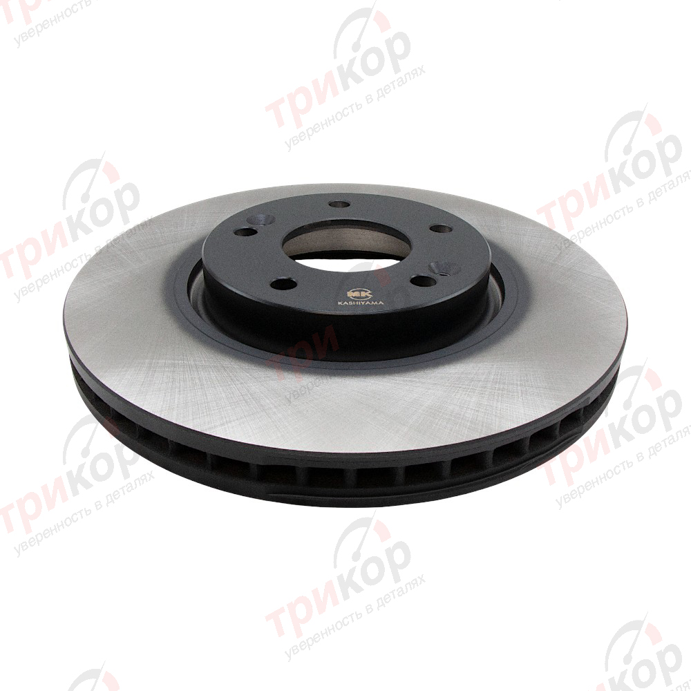 Диск тормозной передний вентилируемый (D-300мм) Sonata Tucson I30 I40 IX35 Optima Carens Sportage Cr Kashiyama Япония G10078. Фото №1 в каталоге ТРИКОР.