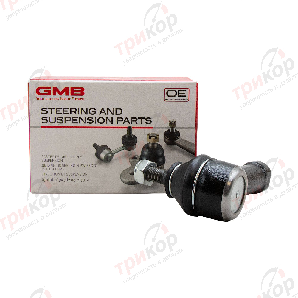 Наконечник рулевой левый правый (резьба на 10) Getz Accent Elantra Santa_Fe Matrix Cerato Spectra GMB Япония 0710-0010. Фото №1 в каталоге ТРИКОР.