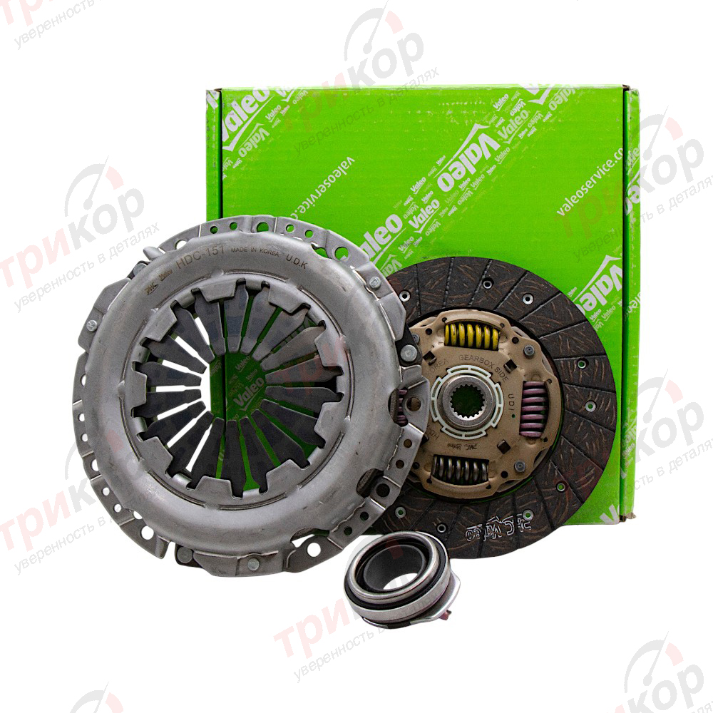 Комплект сцепления 1.4 2017- Solaris # Valeo Корея 832490. Фото №1 в каталоге ТРИКОР.