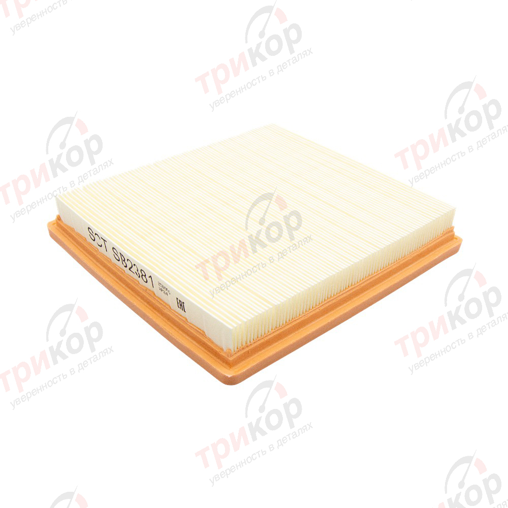 Фильтр воздушный Volkswagen Polo Golf Jetta Caddy Taos Skoda Octavia Rapid Fabia Yeti Karoq Scala Jetta VA3 SCT Германия SB2381. Фото №1 в каталоге ТРИКОР.