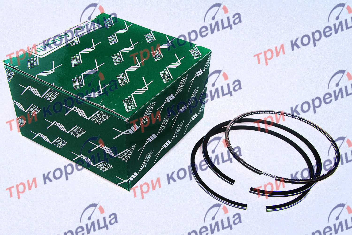 Кольца поршневые (к-т на 4 поршня) D4CB STD Starex. Артикул 230404A940. Производитель Autowelt Германия. Изображение №1