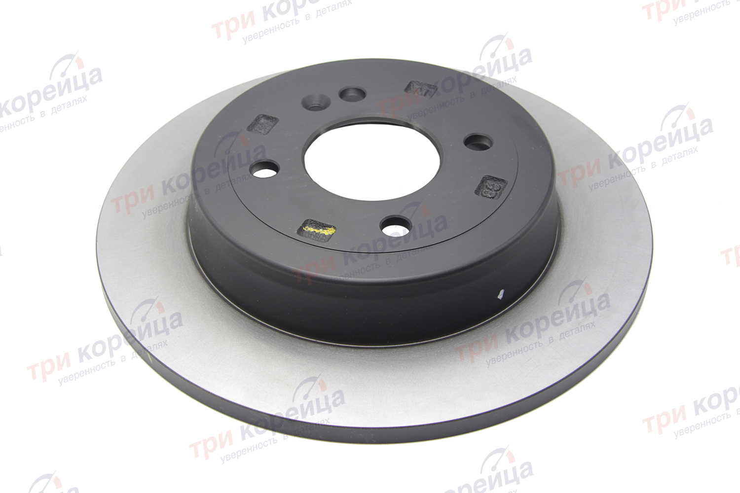 Диск тормозной задний (D-262мм) I20 Solaris Rio Verna Оригинал 584110U300. Фото №1 в каталоге ТРИКОР.