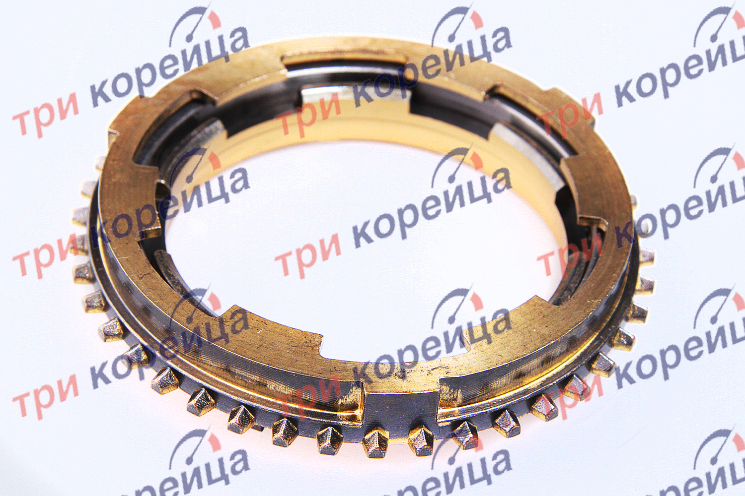 Кольцо синхронизатора КПП (1/2 передачи) D4BF Porter. Артикул 433504A300. Производитель Оригинал. Изображение №1