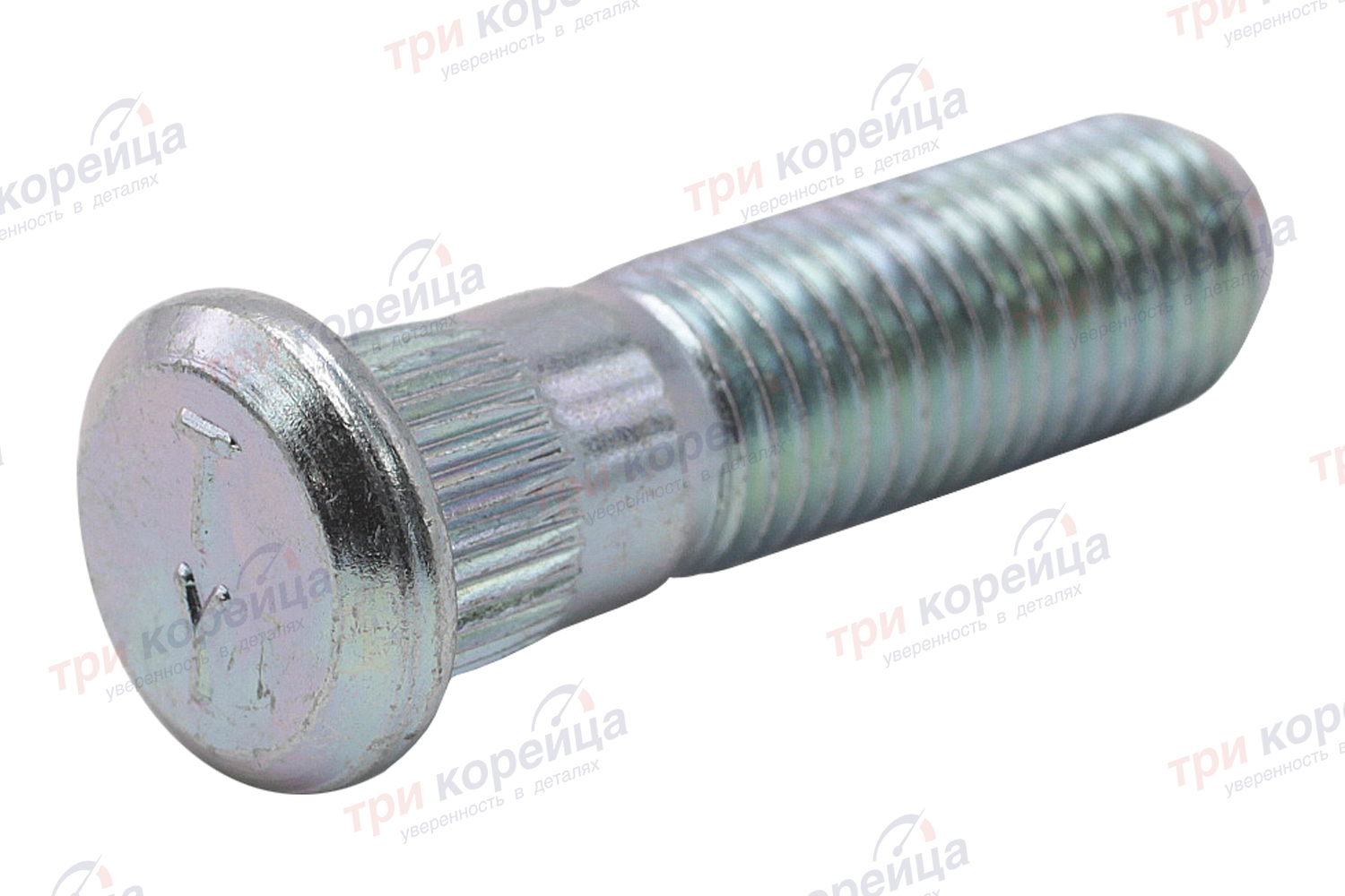 Шпилька колеса I20 I40 IX35 Sonata Tucson Santa Fе Optima Sportage Sorento Tae Yang Корея 527552E000. Фото №1 в каталоге ТРИКОР.