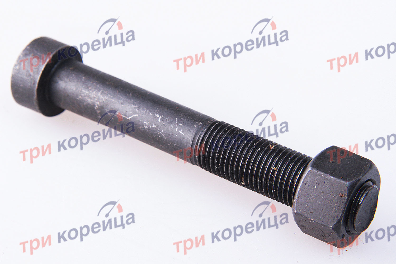 Болт центральный рессоры передней (116 мм) с гайкой удлиненный HD120. Артикул 541516A000L. Производитель CR Китай. Изображение №1