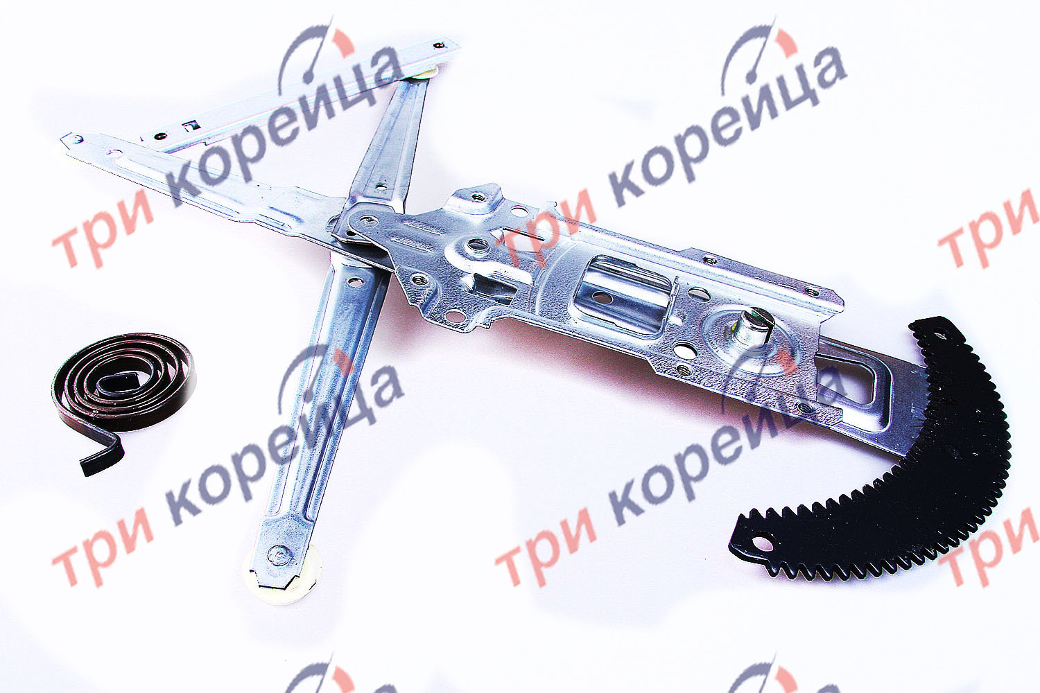 Механизм стеклоподъемника (под электромотор 989004B010) двери правой Porter. Артикул 824084B010. Производитель Оригинал. Изображение №1