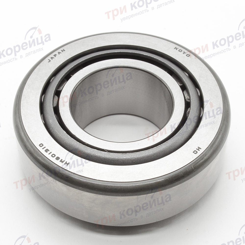 Подшипник хвостовика редуктора заднего моста наружный D4AL HD72 Koyo Япония HM801310, HCHM801346/10. Фото №1 в каталоге ТРИКОР.