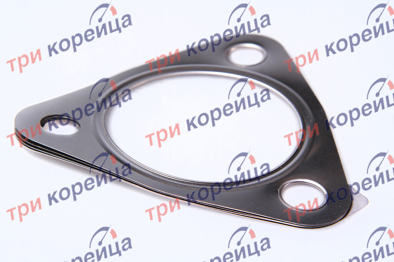 Прокладка турбокомпрессора (впуск с коллектора 3 шпильки) D4BF Porter. Артикул 2825042850. Производитель Оригинал. Изображение №1