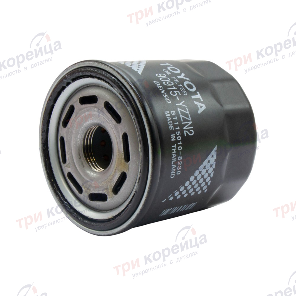 Фильтр масляный Toyota Corolla Auris Yaris RAV4 Camry Avensis CHR 1.4-2.0 E A S 4K 5K SZ NZ ZZ 97-25 Toyota Япония 9091510003, 90915YZZN2. Фото №1 в каталоге ТРИКОР.
