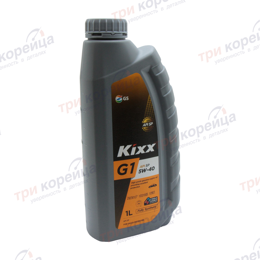 Масло моторное бензин Kixx G1/GX7 API-SP 5W-40 (1л) GSoil Корея L2154AL1E1, L2154AL1R1. Фото №1 в каталоге ТРИКОР.