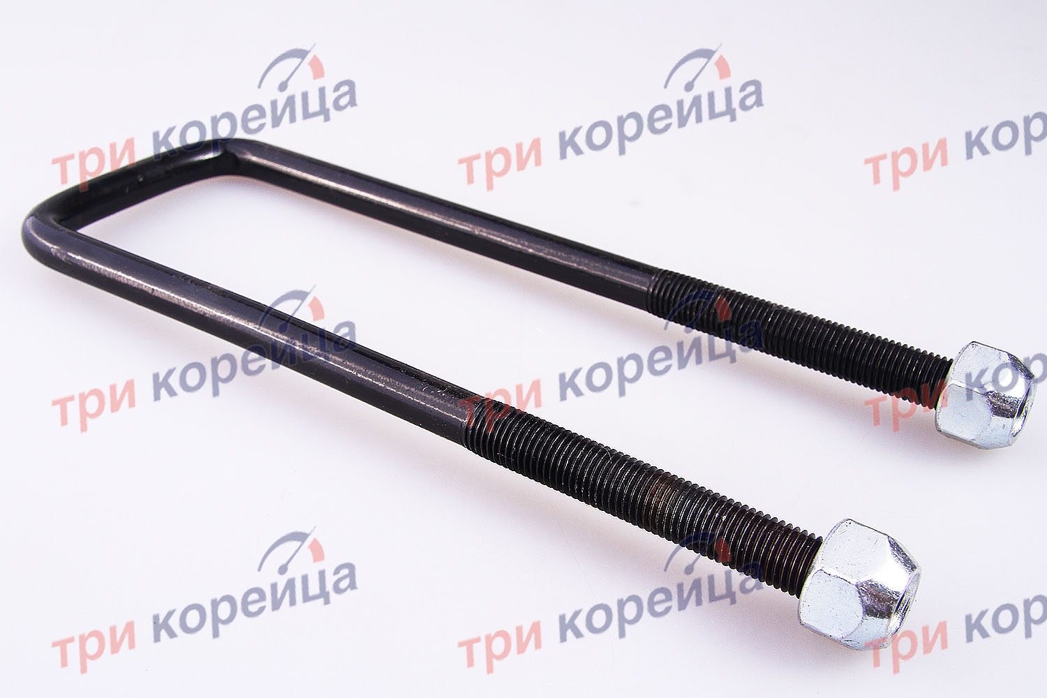 Стремянка рессоры (220x62 d12) удлинённая с гайками Porter. Артикул 5522544150L-2. Производитель CR Китай. Изображение №1