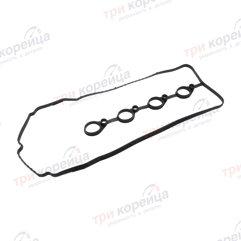 Прокладка клапанной крышки 2017 1.6 Solaris Elantra Creta I30 Rio Ceed Cerato Soul Оригинал 224412B801. Фото №1 в каталоге ТРИКОР.