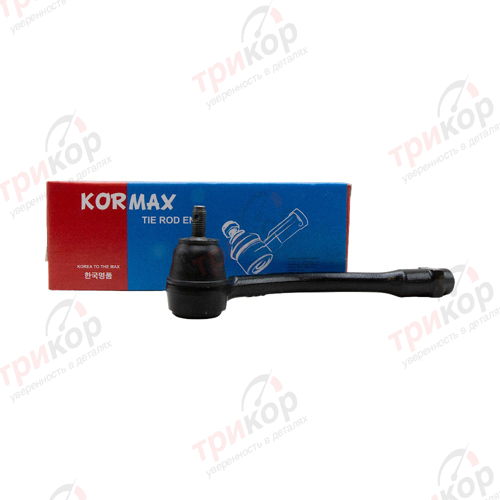 Наконечник рулевой тяги левый Solaris Rio Kormax Корея KSE041L. Фото №1 в каталоге ТРИКОР.