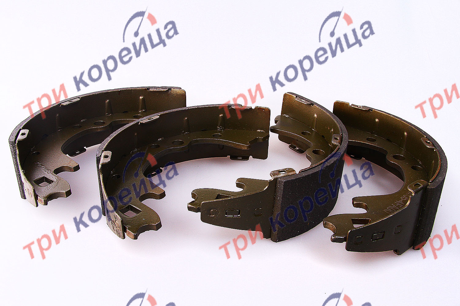 Колодки тормозные задние барабанные (к-кт. 4шт.) Bongo3. Артикул 583504EA00. Производитель CR Китай. Изображение №1